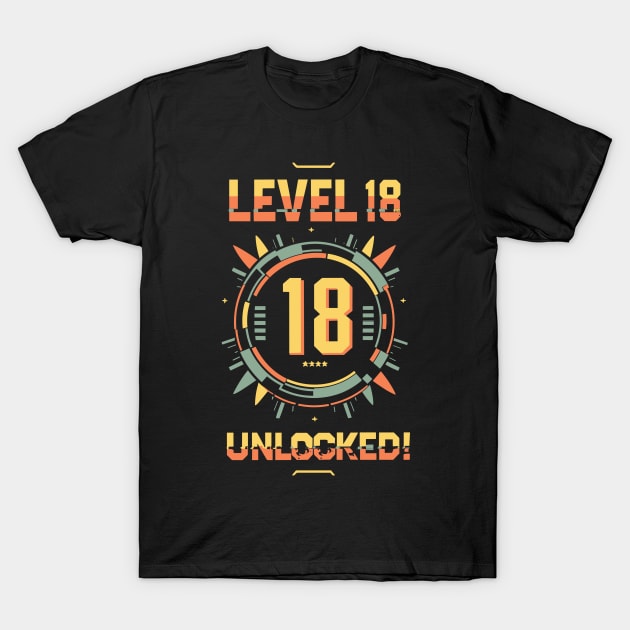 level 18 unlocked T-Shirt by XYDstore